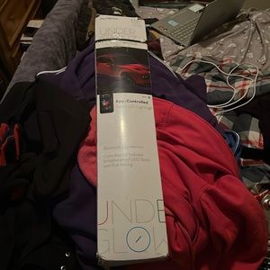 Underneath car lights